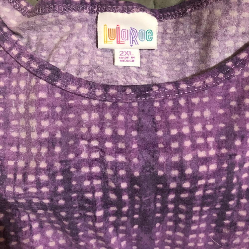 2x purple Irma Lularoe good condition